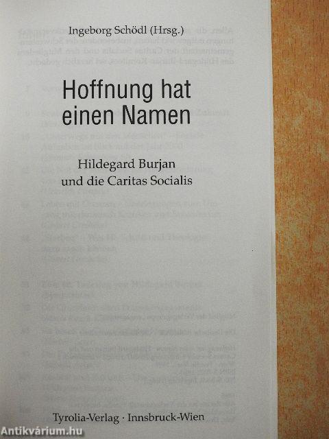 Hoffnung hat einen Namen