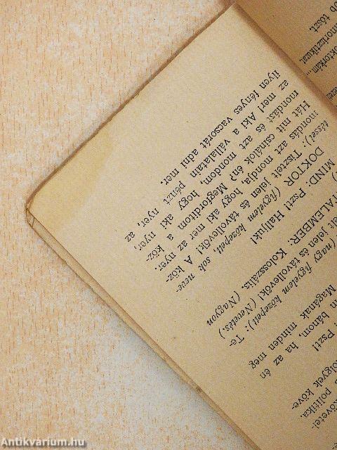 Vacsora és egyéb jelenetek