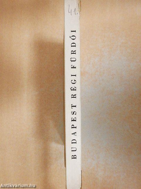 Budapest régi fürdői