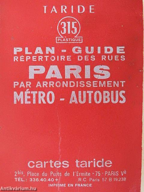 Plan-guide de Paris