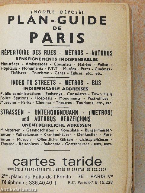 Plan-guide de Paris