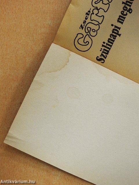 Szülinapi meghökkenés