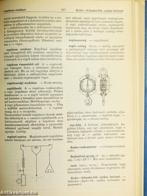 Méréstechnikai kislexikon
