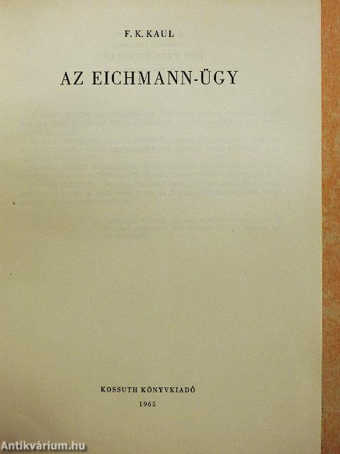 Az Eichmann-ügy
