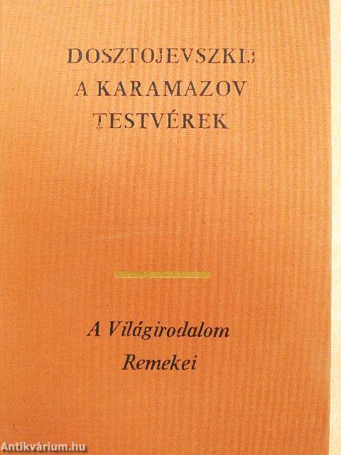 A Karamazov testvérek I-III.