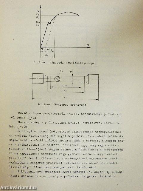 Technológiai vizsgálatok és mérések