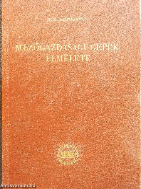 Mezőgazdasági gépek elmélete