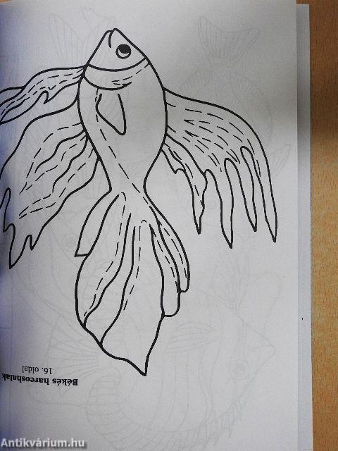 Üvegfestés - Tengeri minták