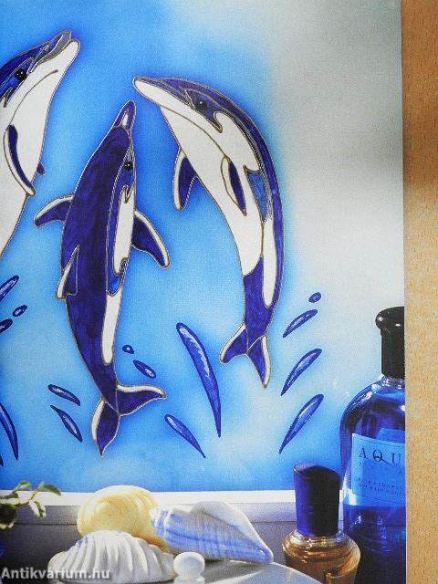 Üvegfestés - Tengeri minták