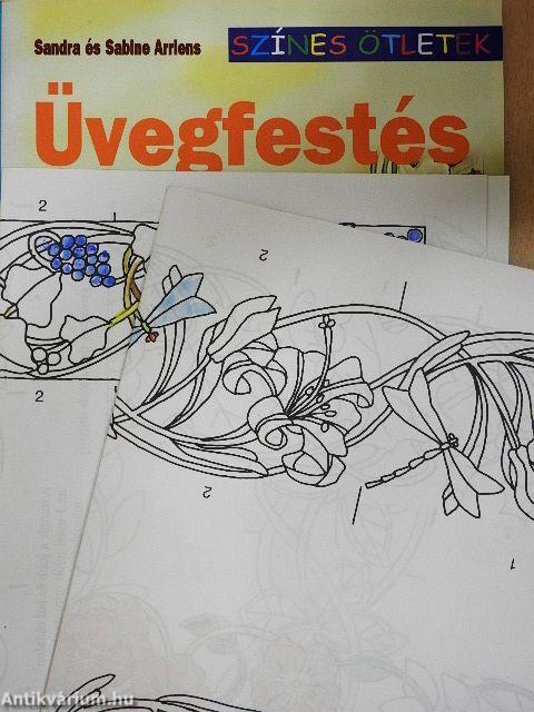 Üvegfestés - Bordűrök