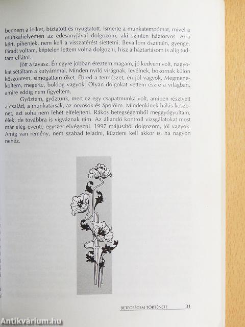 Betegségem története