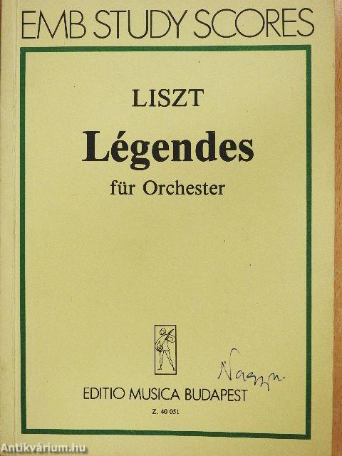 Légendes für Orchester