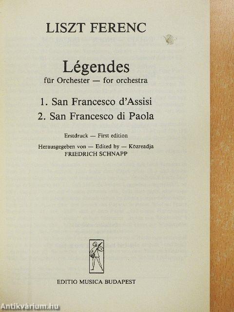 Légendes für Orchester