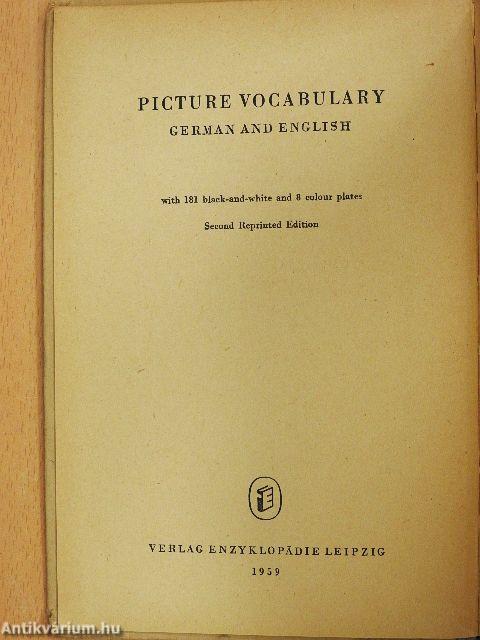 Bildwörterbuch - Deutsch und English