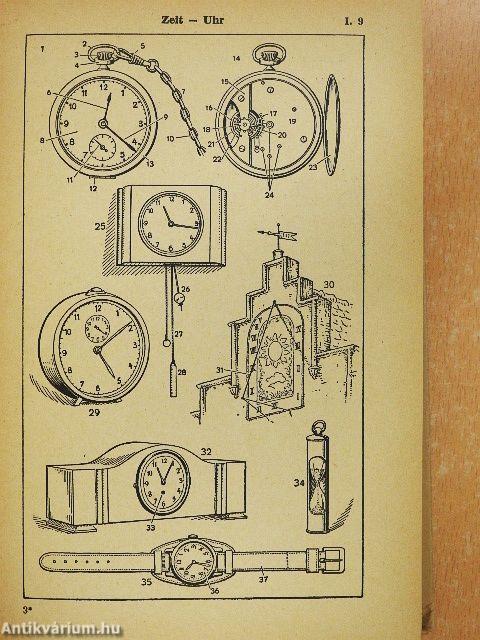 Bildwörterbuch - Deutsch und English