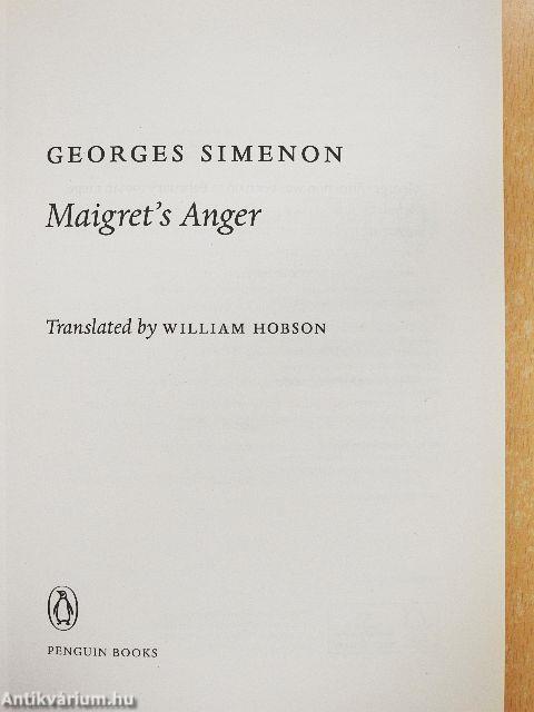 Maigret's Anger