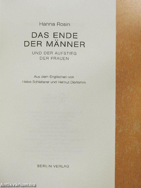 Das Ende der Männer