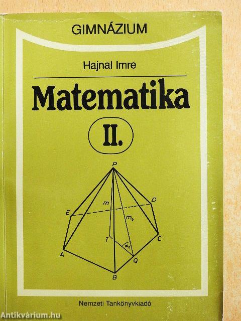 Matematika II.