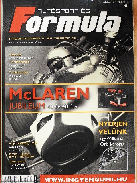 Autósport és Formula 2006. július