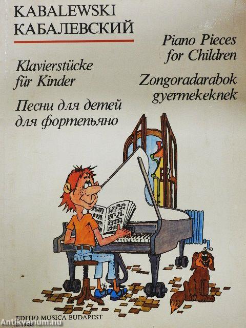 Zongoradarabok gyermekeknek