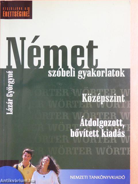 Német szóbeli gyakorlatok