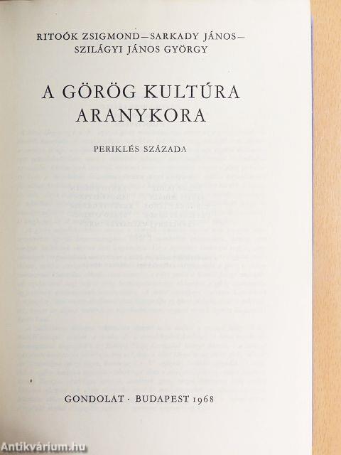 A görög kultúra aranykora