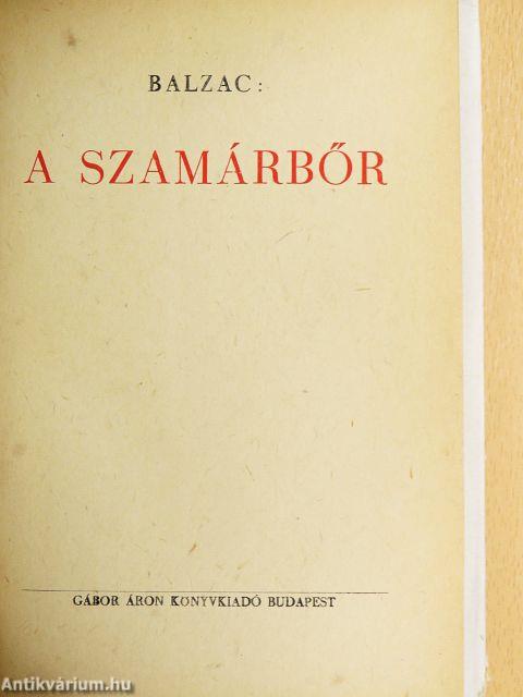A szamárbőr