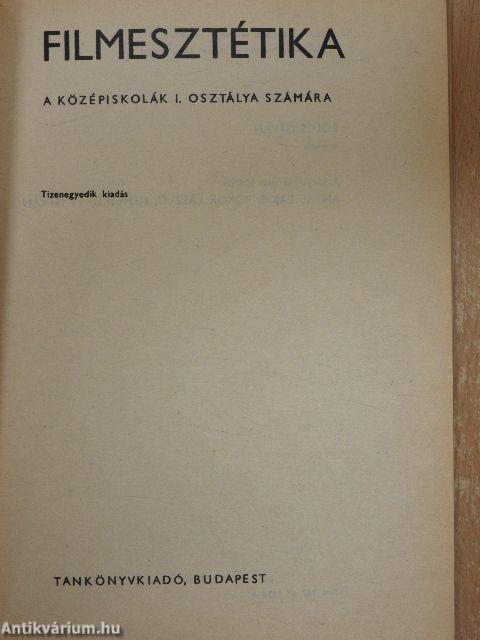 Filmesztétika I.