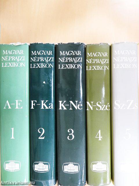 Magyar néprajzi lexikon 1-5.