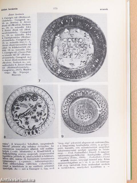 Magyar néprajzi lexikon 1-5.