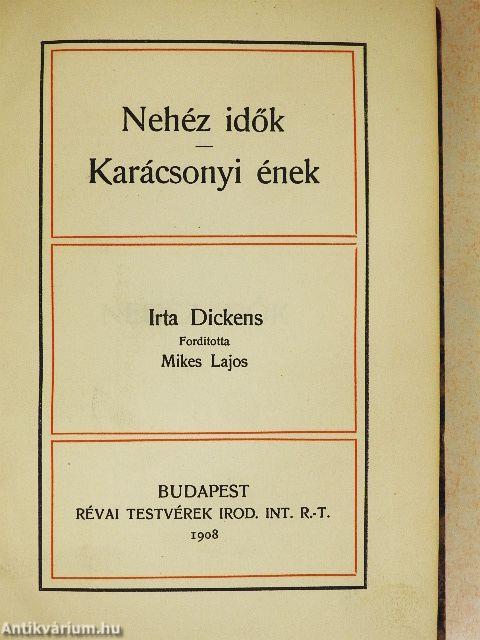 Nehéz idők/Karácsonyi ének