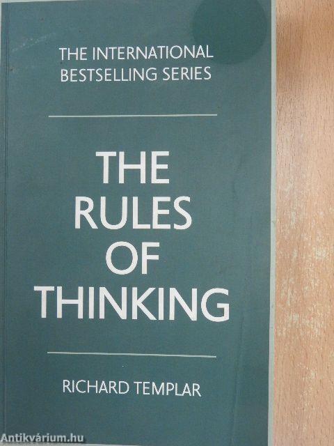 The Rules of Thinking