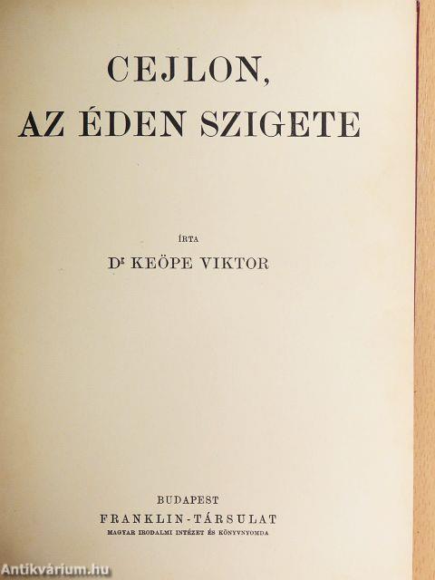 Cejlon, az éden szigete