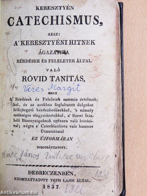 Keresztyén catechismus