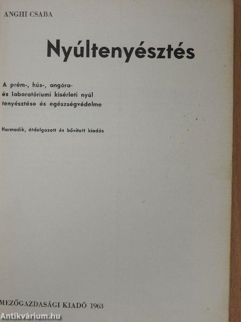 Nyúltenyésztés