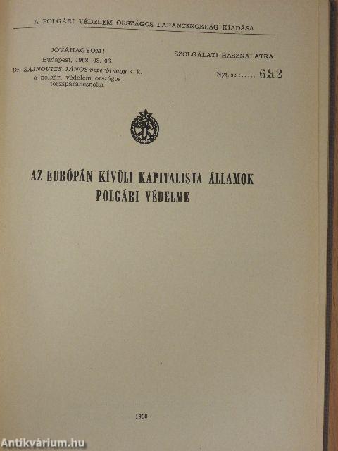 Az Európán kívüli kapitalista államok polgári védelme