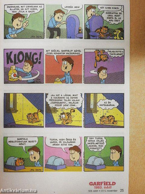 Garfield 2015. november