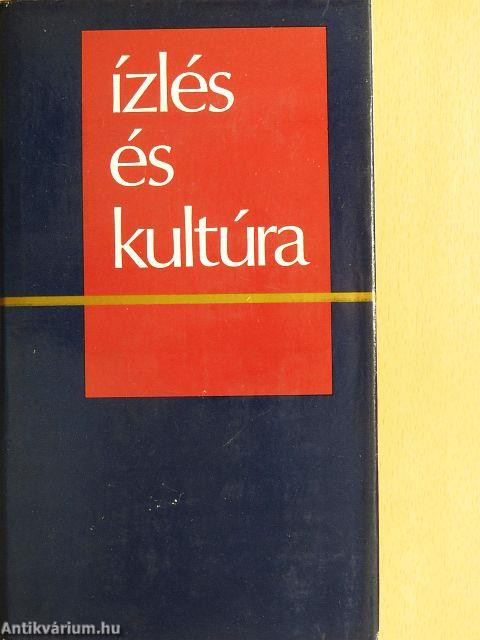 Ízlés és kultúra