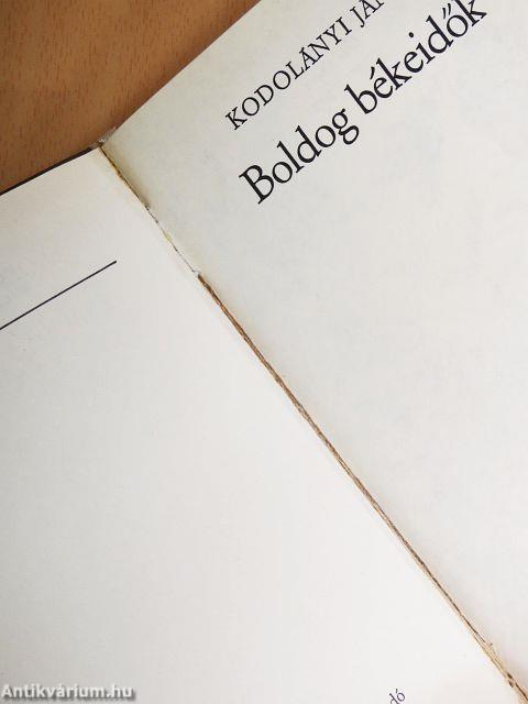 Boldog békeidők