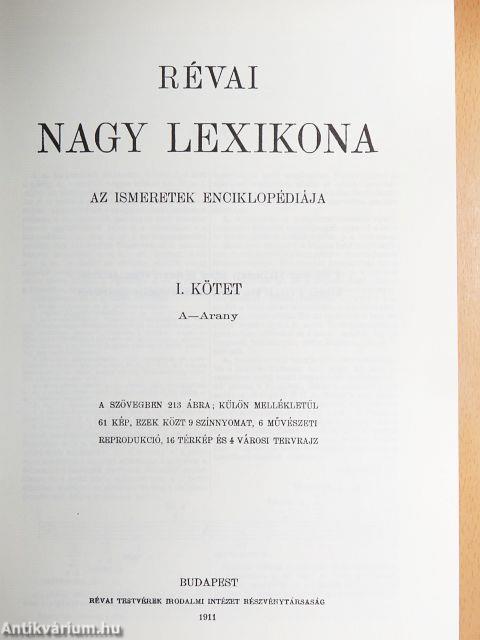 Révai nagy lexikona 1-21./Révai új lexikona 1-19./Magyarország a XX. században 1-5.
