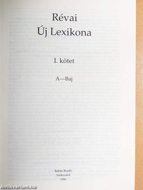 Révai nagy lexikona 1-21./Révai új lexikona 1-19./Magyarország a XX. században 1-5.