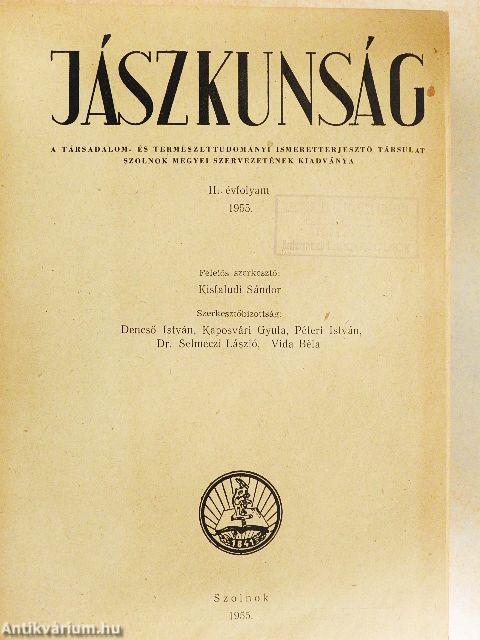 Jászkunság 1955. 1-6. szám