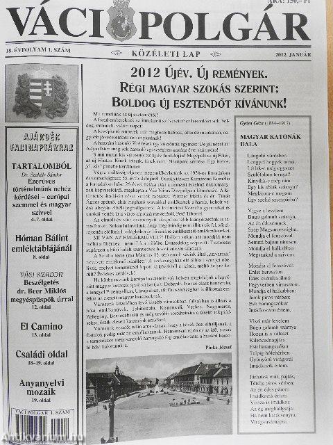 Váci polgár 2012. január-december