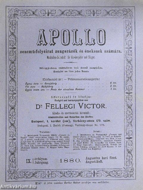 Apollo 1880. augusztus