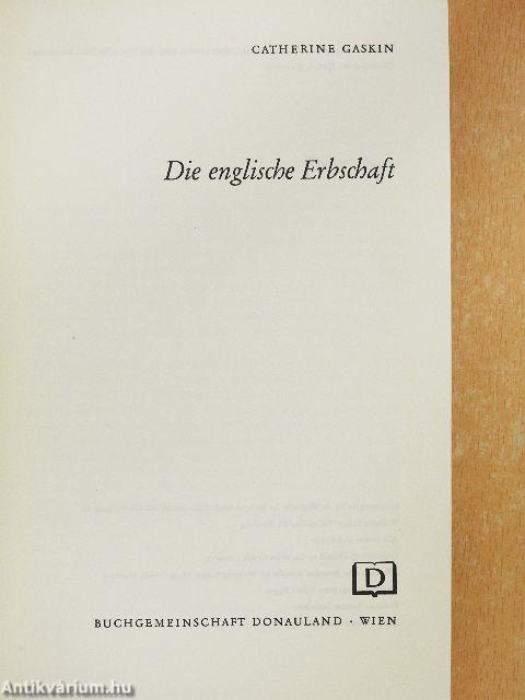 Die englische Erbschaft