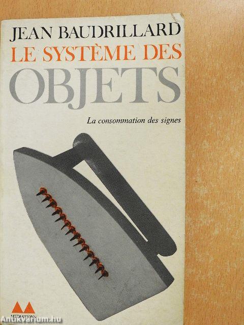 Le systéme des objets