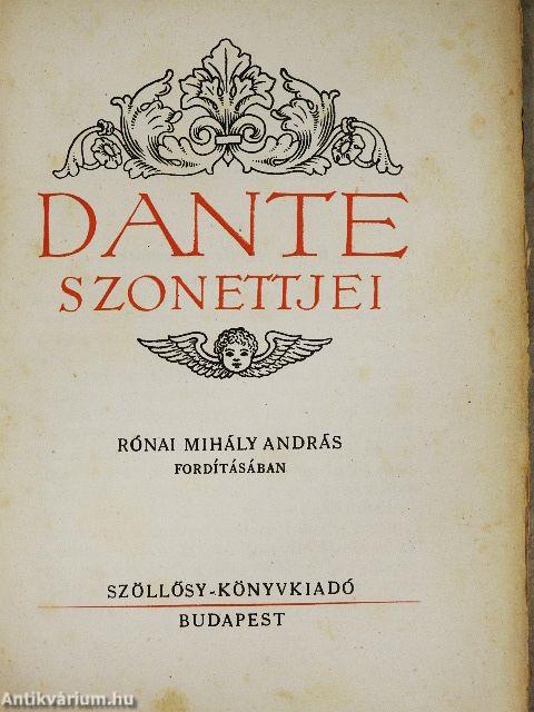 Dante szonettjei