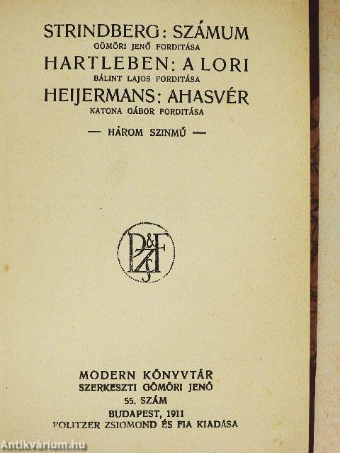 Számum/A Lori/Ahasvér