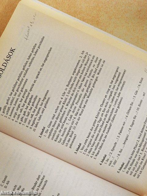 Német nyelvtan - alapfok