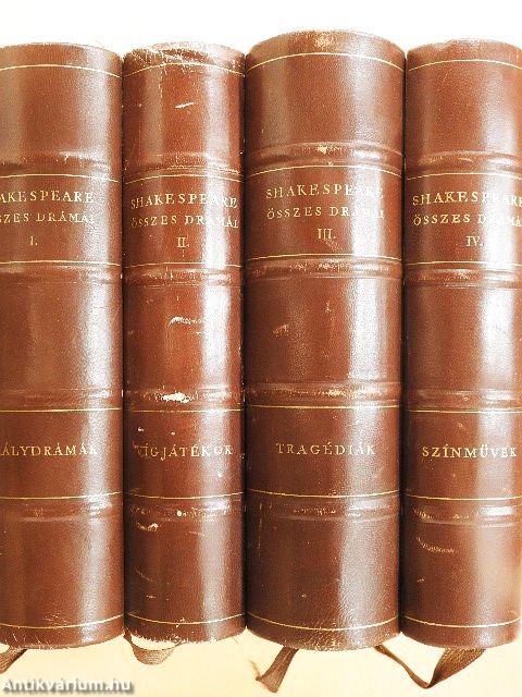 Shakespeare összes drámái I-IV.